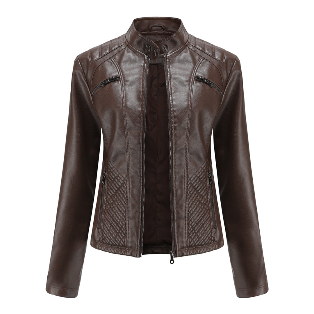 Mira Women's Quilted Jacket | Relaxed Fit, Elegant Design 5