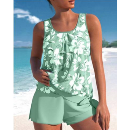 Mira Women's Tankini Set | Flattering Fit, Stylish Two-Piece Swimwear 2
