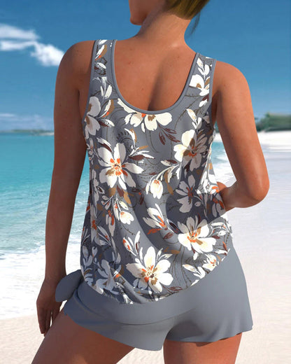Mira Women's Tankini Set | Flattering Fit, Stylish Two-Piece Swimwear 5