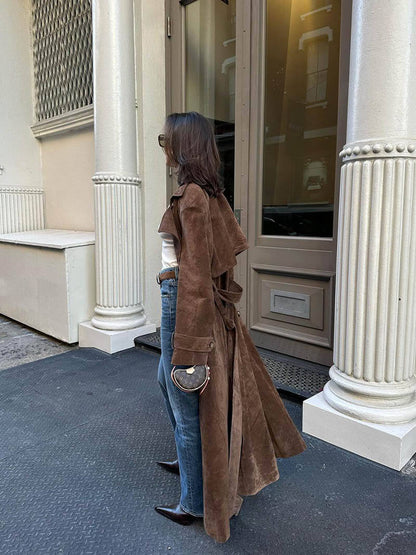 Mira Women's Trench Coat | Elegant Belted Design 2