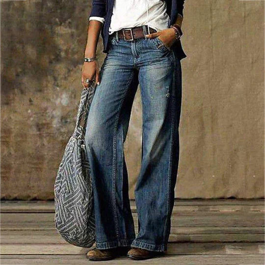 Mira Women's Wide Leg Trousers | Modern Cut, Comfortable Fit 1