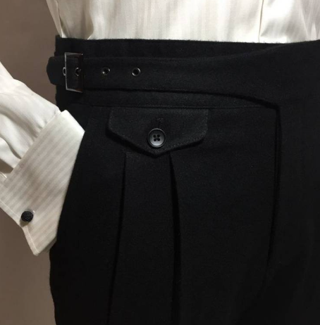 Moryam Men's Trousers | High Waist, Formal Style 0
