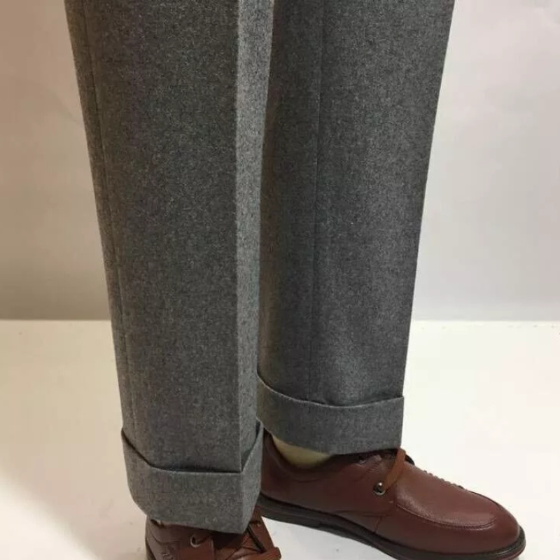 Moryam Men's Trousers | High Waist, Formal Style 2