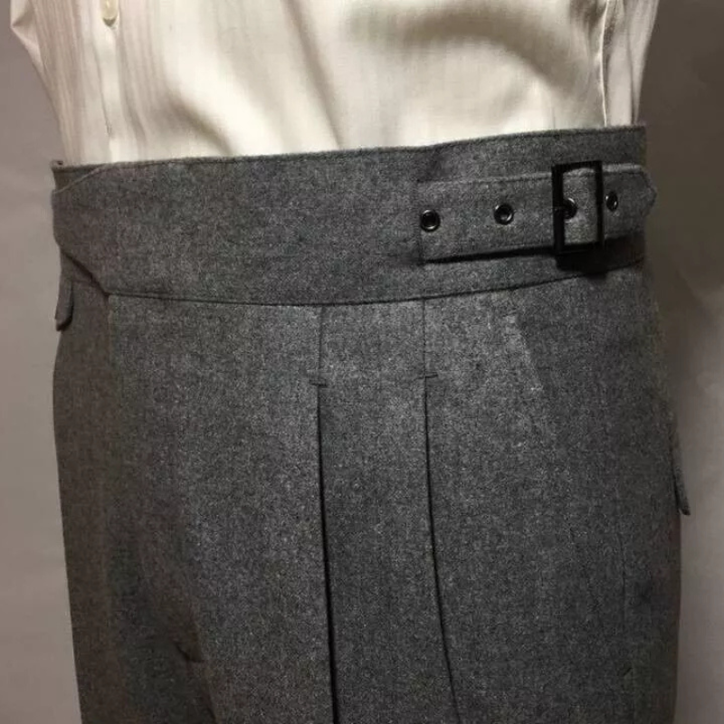 Moryam Men's Trousers | High Waist, Formal Style 4