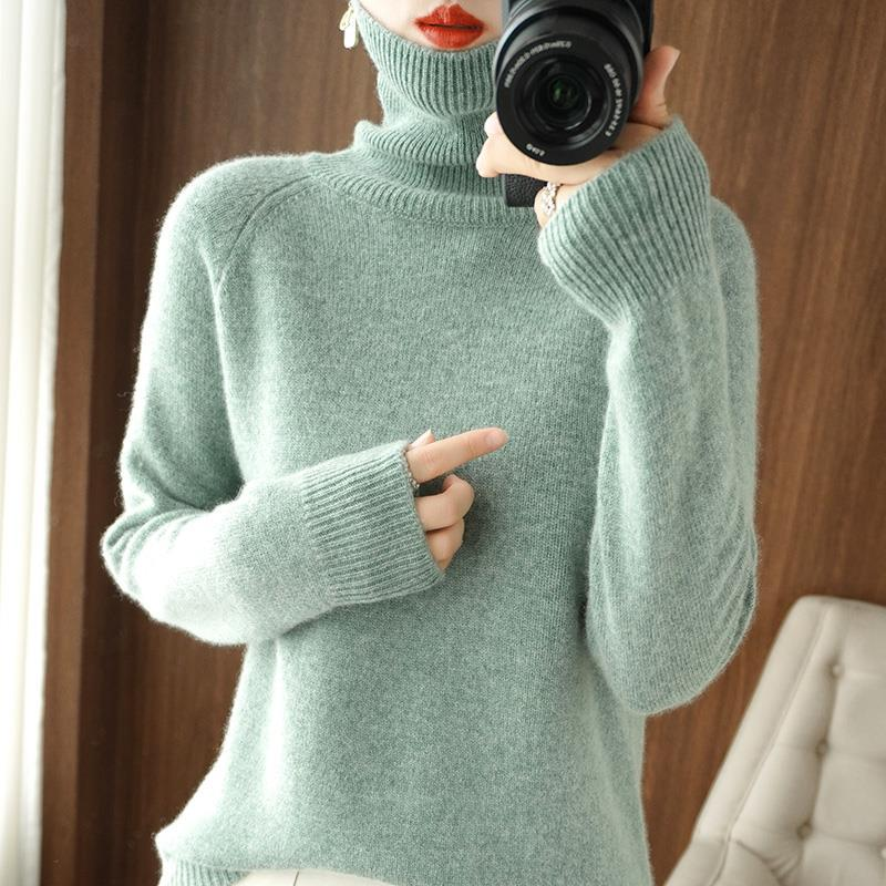 Nikki Women's Sweater | Elegant Turtleneck, Cozy Fit 4