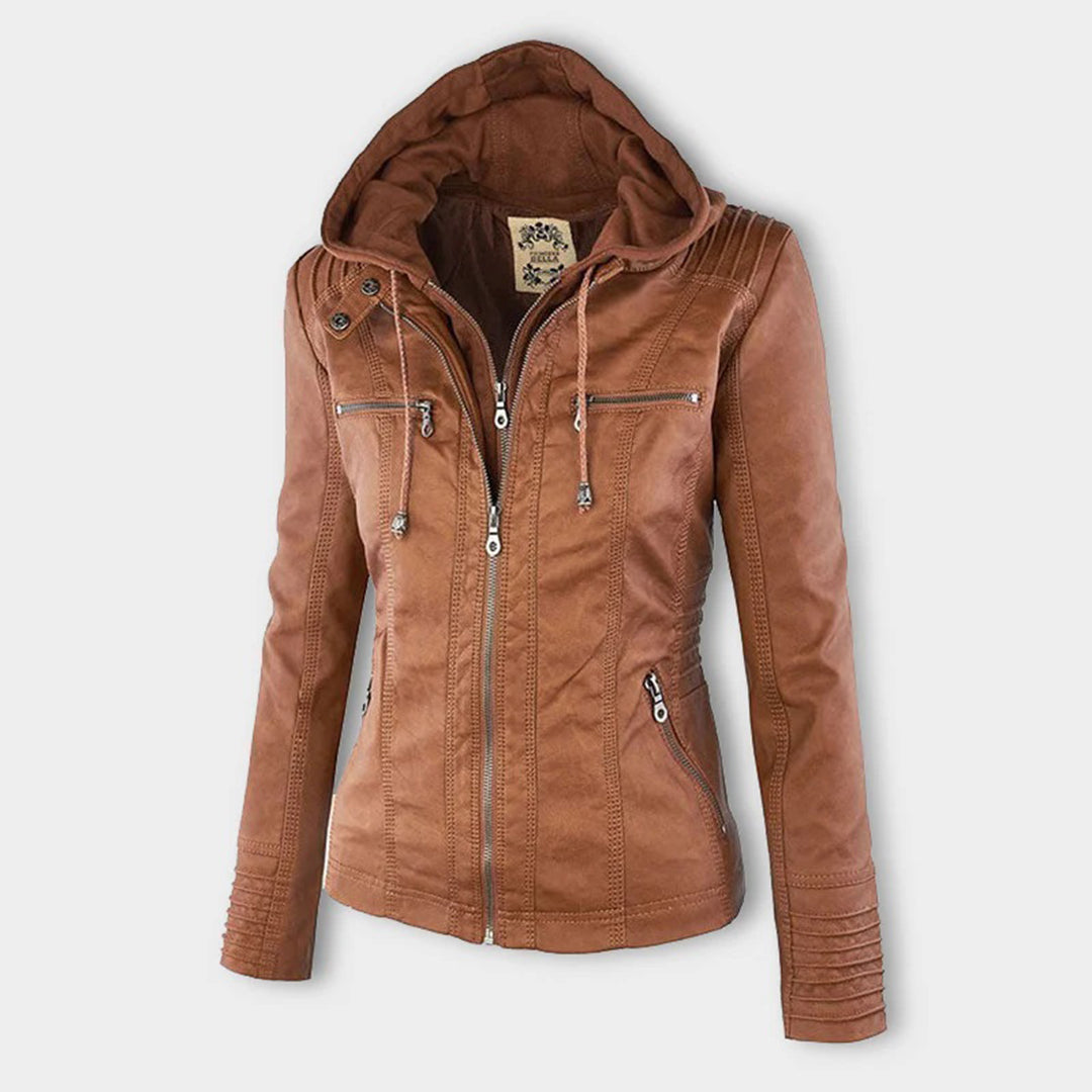 Nina Women's Winter Jacket | Cozy Hood, Slim Fit Design 2