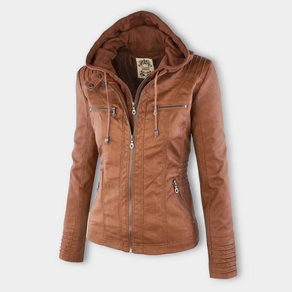 Nina Women's Winter Jacket | Cozy Hood, Slim Fit Design 2
