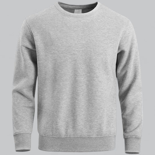 Noble Men's Classic Crew Neck Sweatshirt | Minimalist Comfort, Versatile Style 0