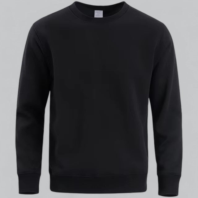 Noble Men's Classic Crew Neck Sweatshirt | Minimalist Comfort, Versatile Style 1