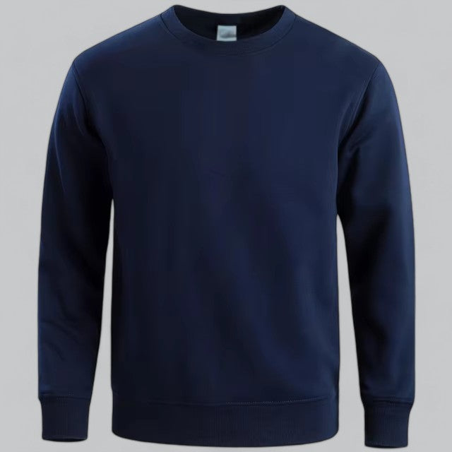 Noble Men's Classic Crew Neck Sweatshirt | Minimalist Comfort, Versatile Style 2