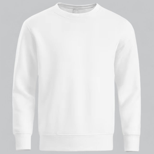 Noble Men's Classic Crew Neck Sweatshirt | Minimalist Comfort, Versatile Style 4