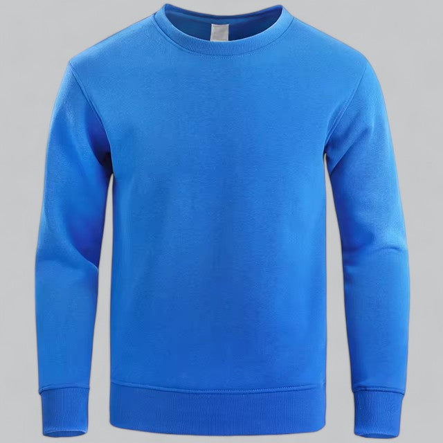 Noble Men's Classic Crew Neck Sweatshirt | Minimalist Comfort, Versatile Style 6