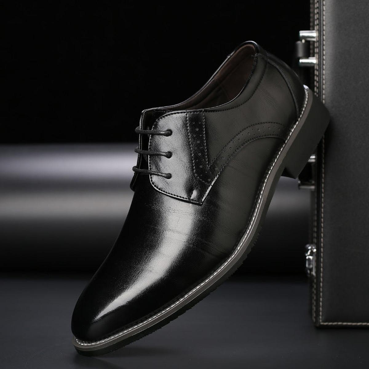 Noble Men's Formal Shoes | Classic Lace-Up Design 0