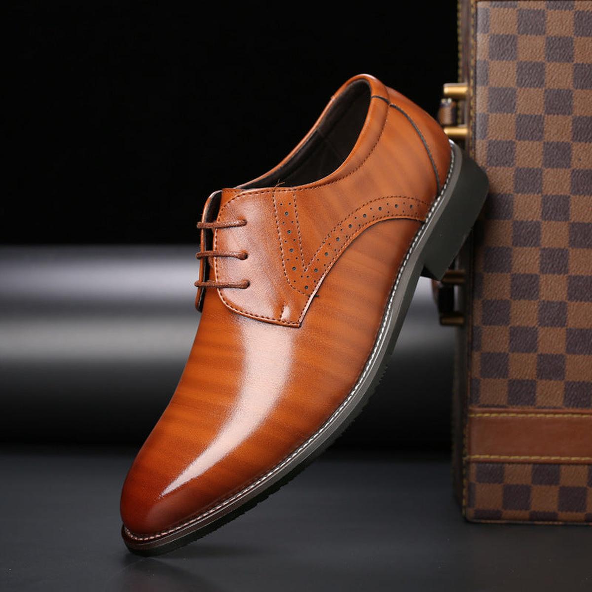 Noble Men's Formal Shoes | Classic Lace-Up Design 3