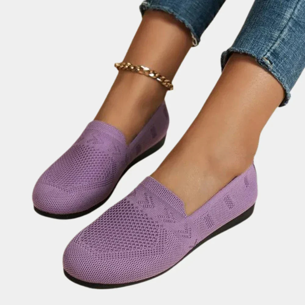 Olina Women's Slip-On Shoes | Breathable Mesh, Orthopedic Comfort 1