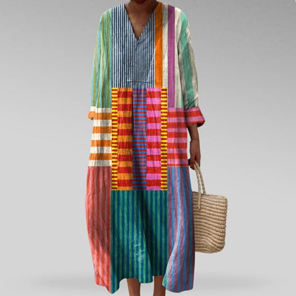 Olivia Women's Geometric Dress | Premium Fabric, Versatile Style 1