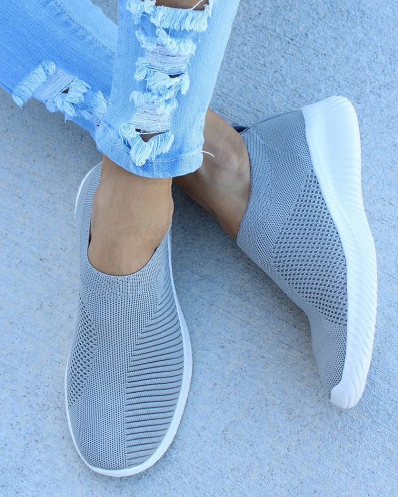 Olivia Women's Running Sneakers | Flexible Knit Design 2