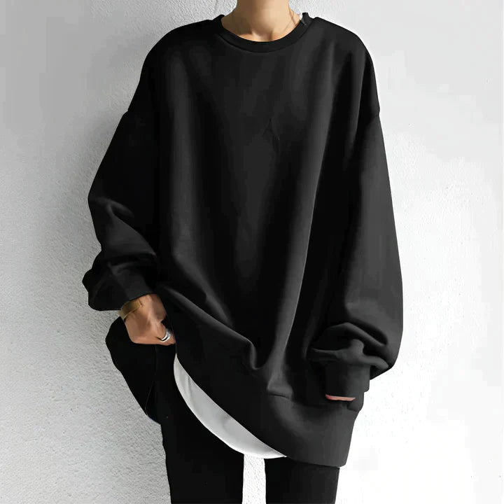 Olivia Women's Sweatshirt | Cozy Oversized Crew Neck 0