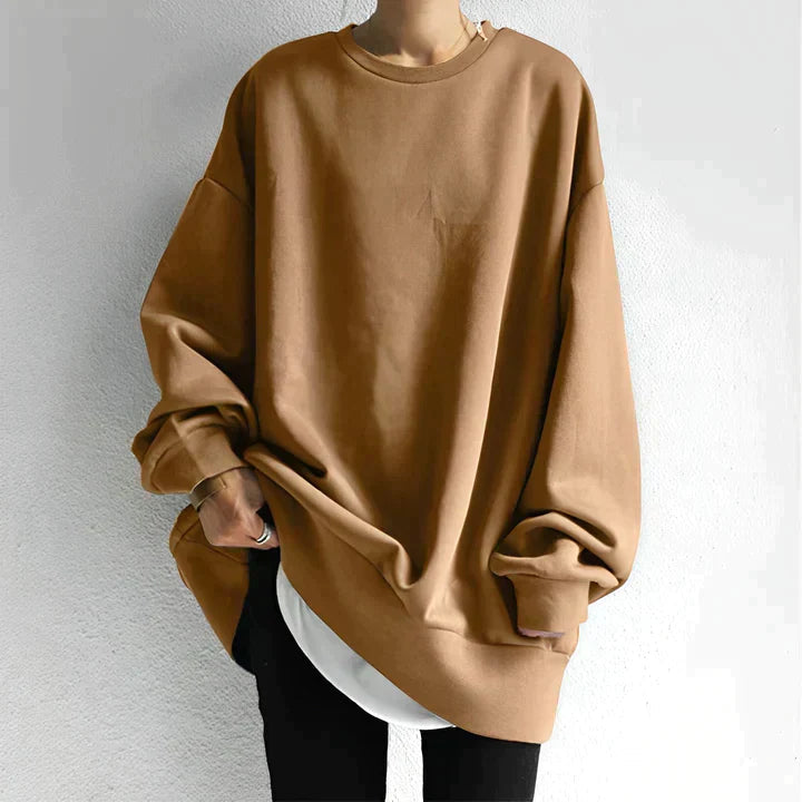 Olivia Women's Sweatshirt | Cozy Oversized Crew Neck 2