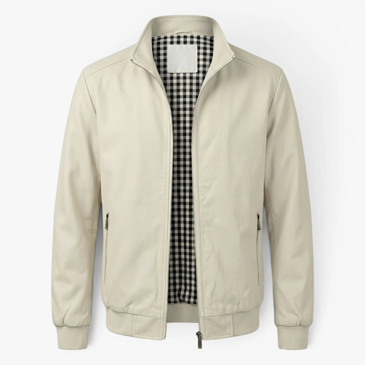 Oren Men's Bomber Jacket | Durable Polyester, Stand-up Collar 0