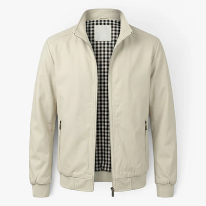 Oren Men's Bomber Jacket | Durable Polyester, Stand-up Collar 0
