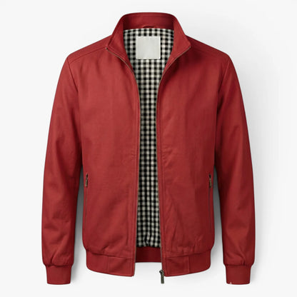 Oren Men's Bomber Jacket | Durable Polyester, Stand-up Collar 4