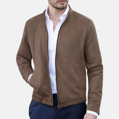 Oren Men's Bomber Jacket | Lightweight Polyester, Classic Autumn Style 0
