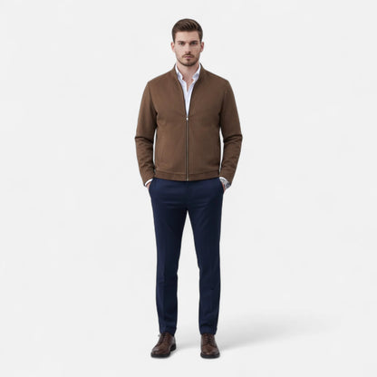 Oren Men's Bomber Jacket | Lightweight Polyester, Classic Autumn Style 4