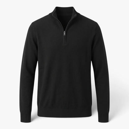 Oren Men's Quarter Zip Pullover | Polyester, Adjustable Collar, Casual Classic 0