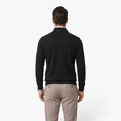 Oren Men's Quarter Zip Pullover | Polyester, Adjustable Collar, Casual Classic 3
