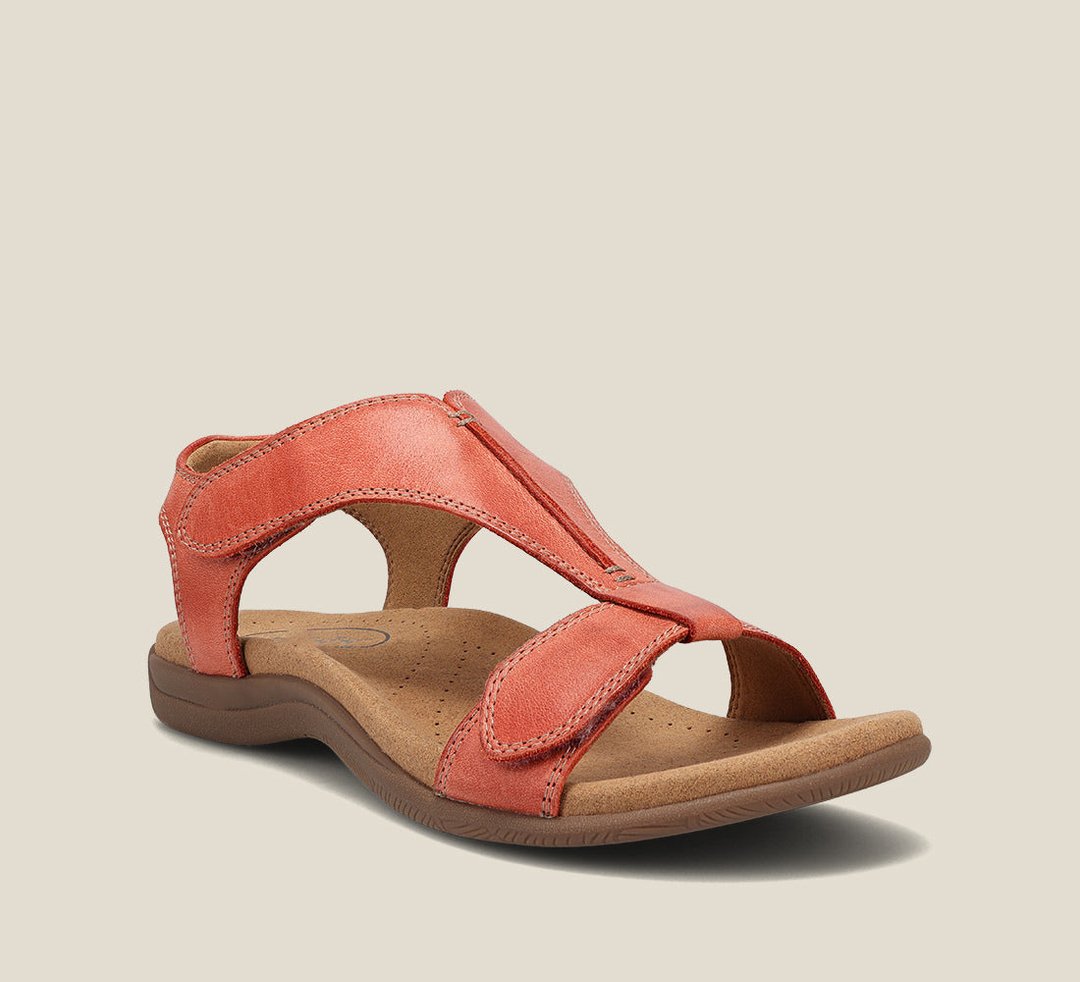 Oriana Women's Sandals | Memory Foam Comfort, T-Strap Design 0