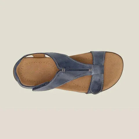 Oriana Women's Sandals | Memory Foam Comfort, T-Strap Design 1
