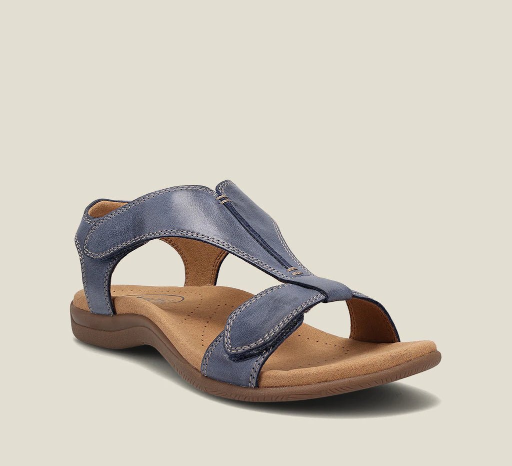 Oriana Women's Sandals | Memory Foam Comfort, T-Strap Design 6
