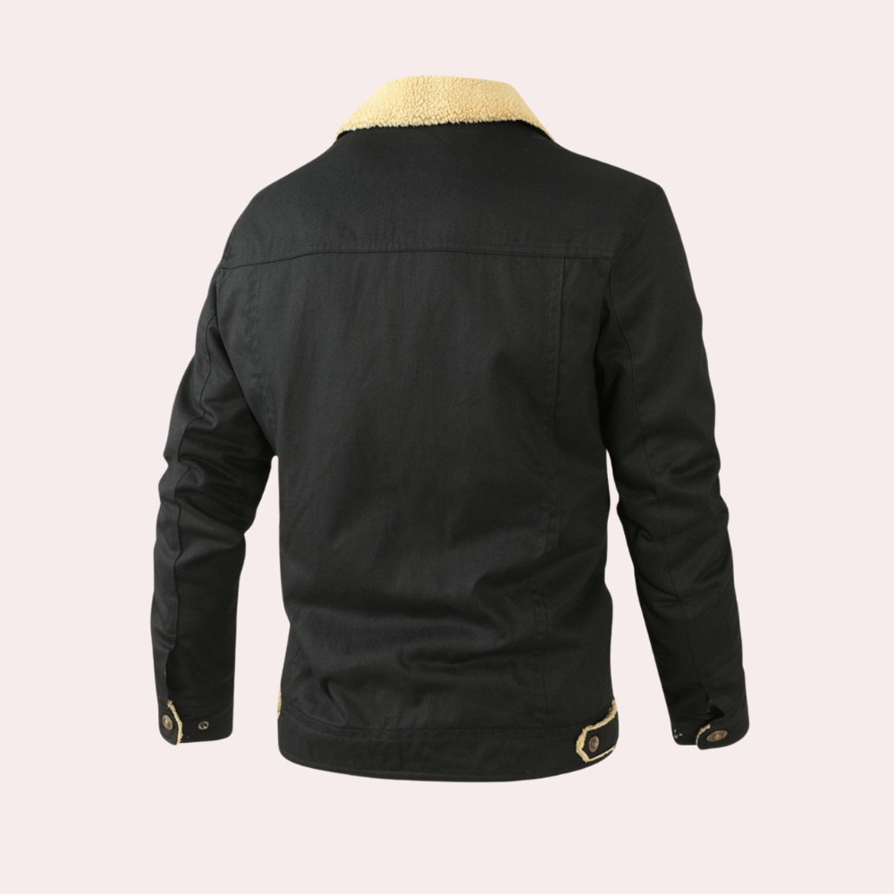 Owen Men's Winter Jacket | Sherpa-Lined Warmth, Casual Winter Coat 1