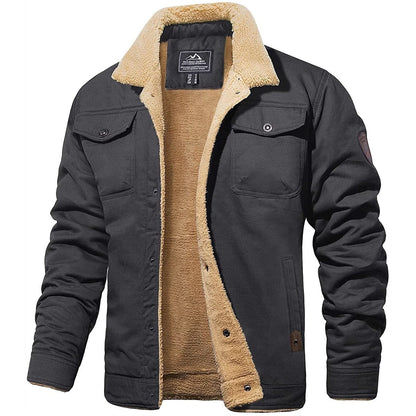 Owen Men's Winter Jacket | Sherpa-Lined Warmth, Casual Winter Coat 6