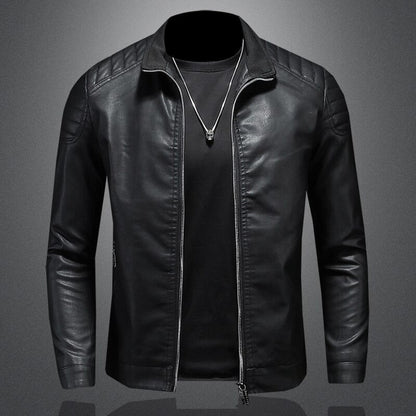 Parker Men's Biker Jacket | Timeless Design, Versatile Style 2