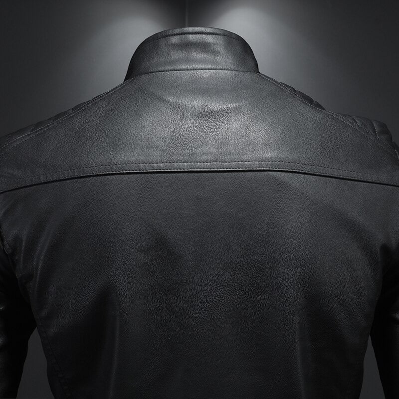 Parker Men's Biker Jacket | Timeless Design, Versatile Style 3