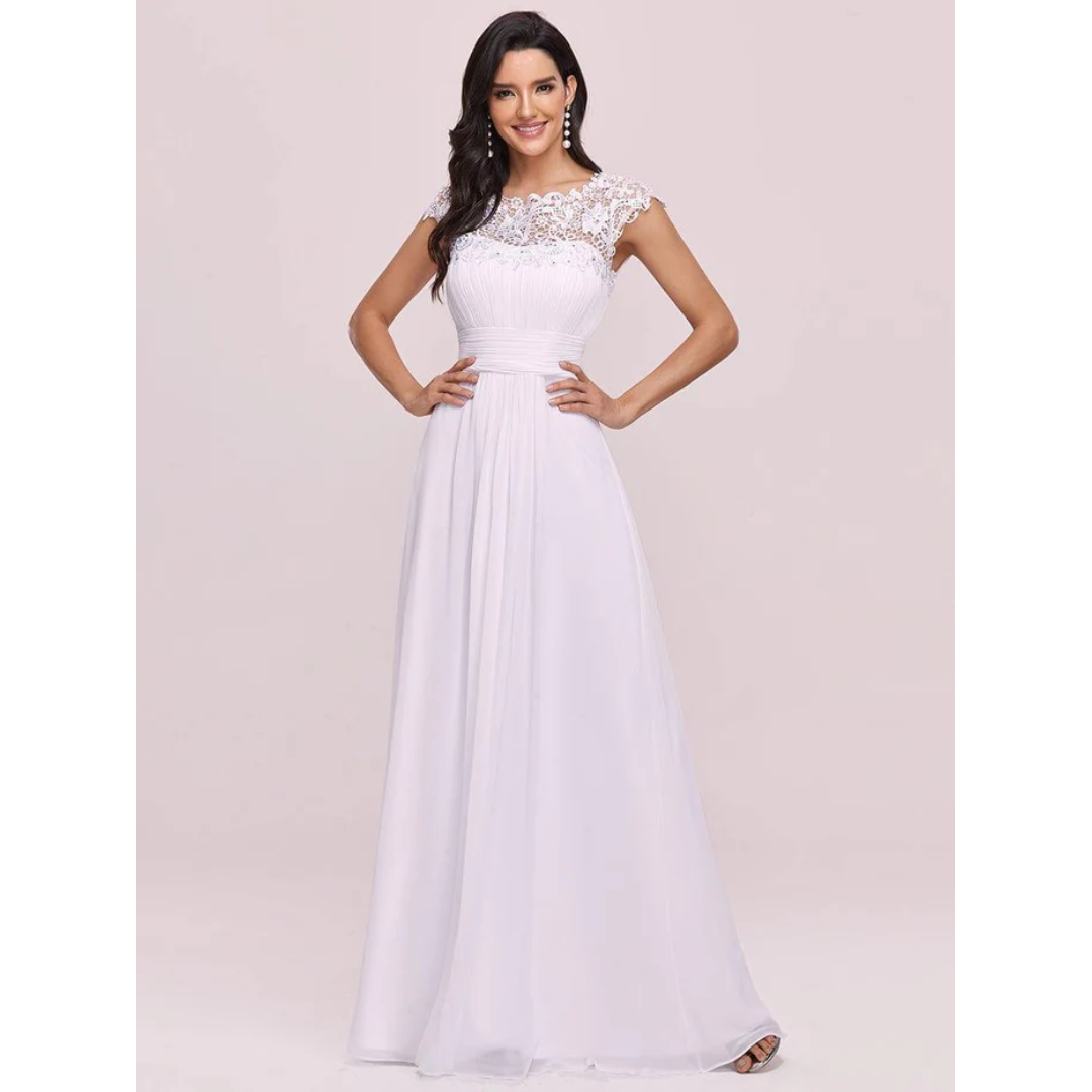 Plea Women's Maxi Dress | Elegant Pleated Design 4