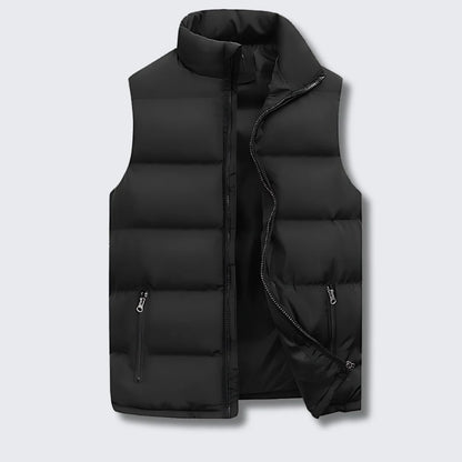 Quinn Men's Puffer Vest | Lightweight Insulated, Modern Stitched Design 0