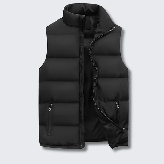 Quinn Men's Puffer Vest | Lightweight Insulated, Modern Stitched Design 0