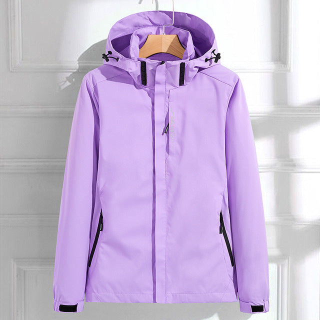 Raina Women's Rain Jacket | Stylish Hooded Design 2