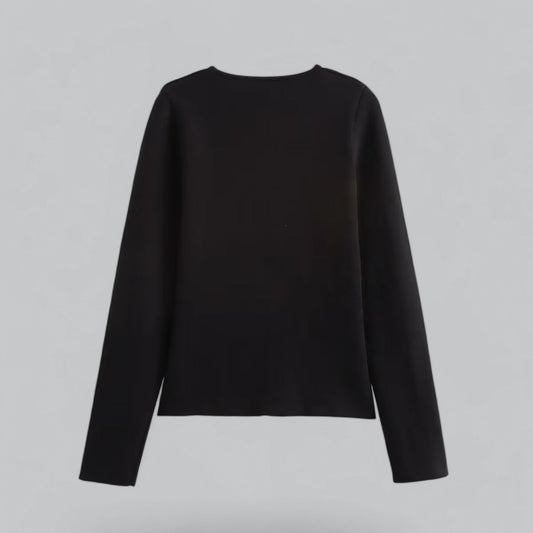 Raven Women's Cardigan | Minimalist White Design for Spring 1