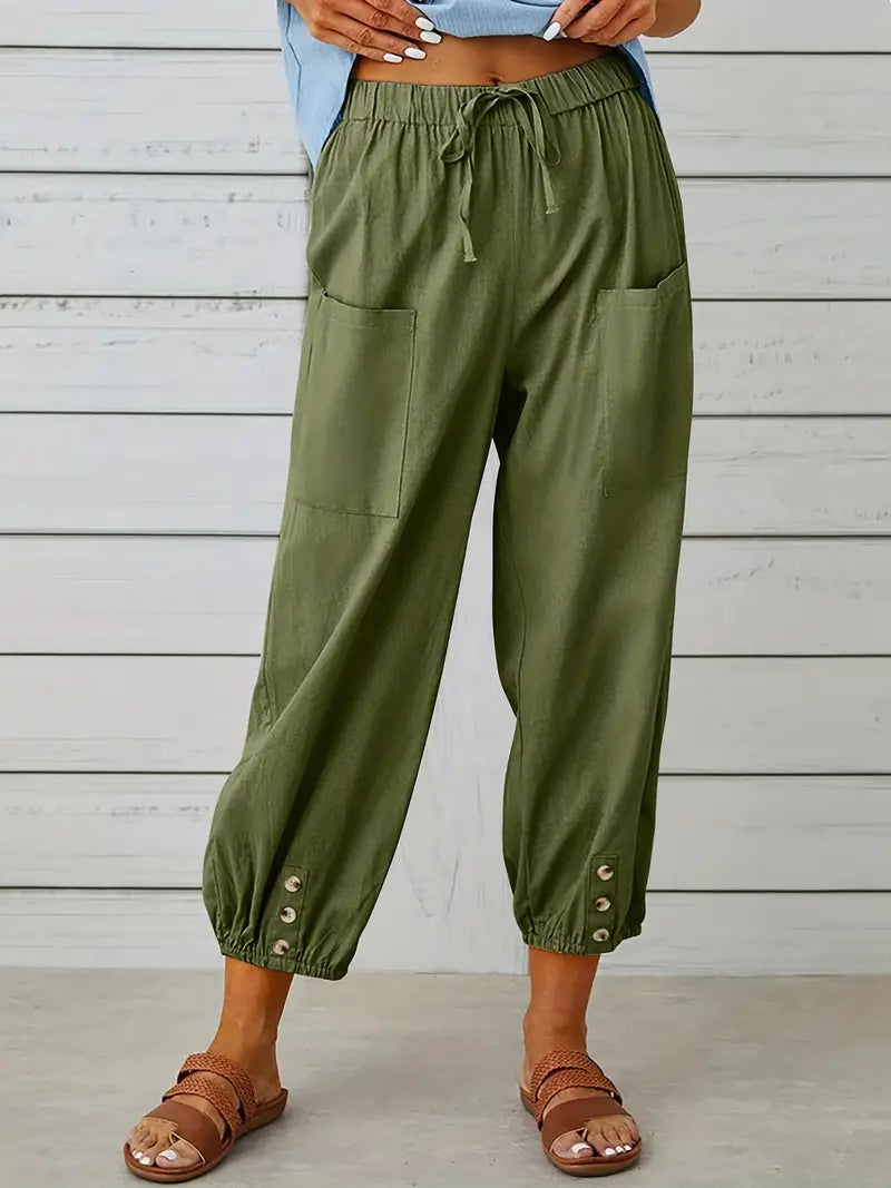 Rela Women's Shorts | Comfortable Drawstring Design 4