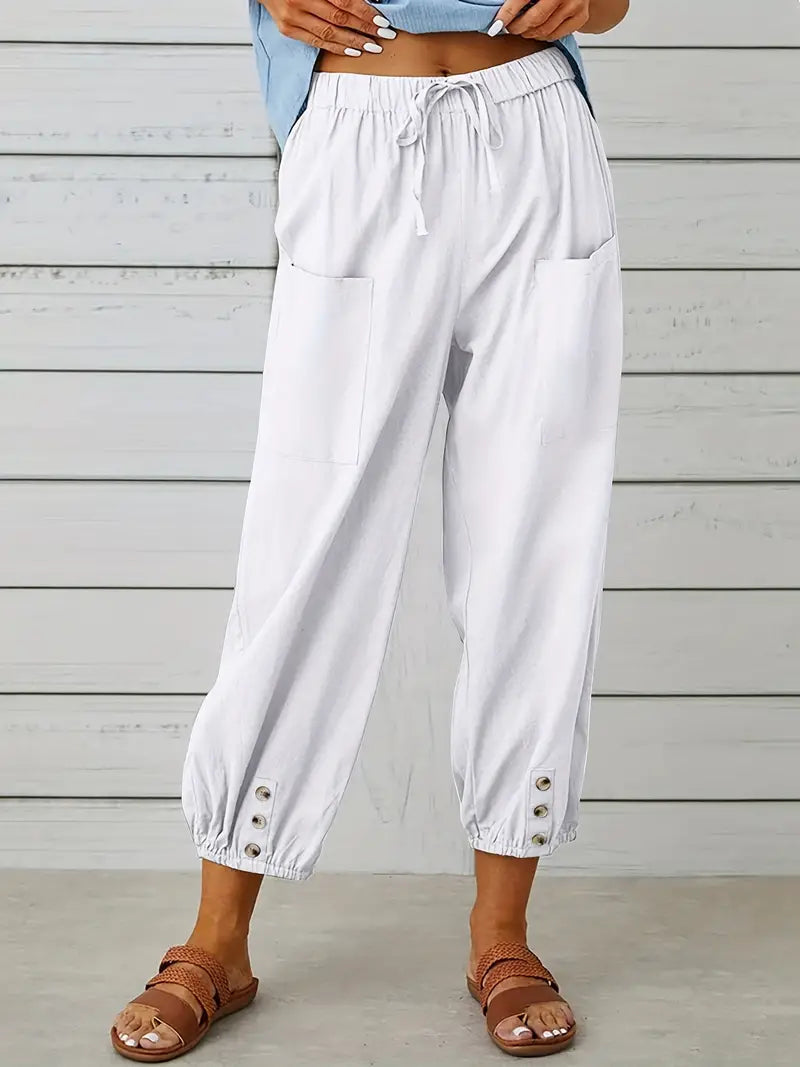 Rela Women's Shorts | Comfortable Drawstring Design 6