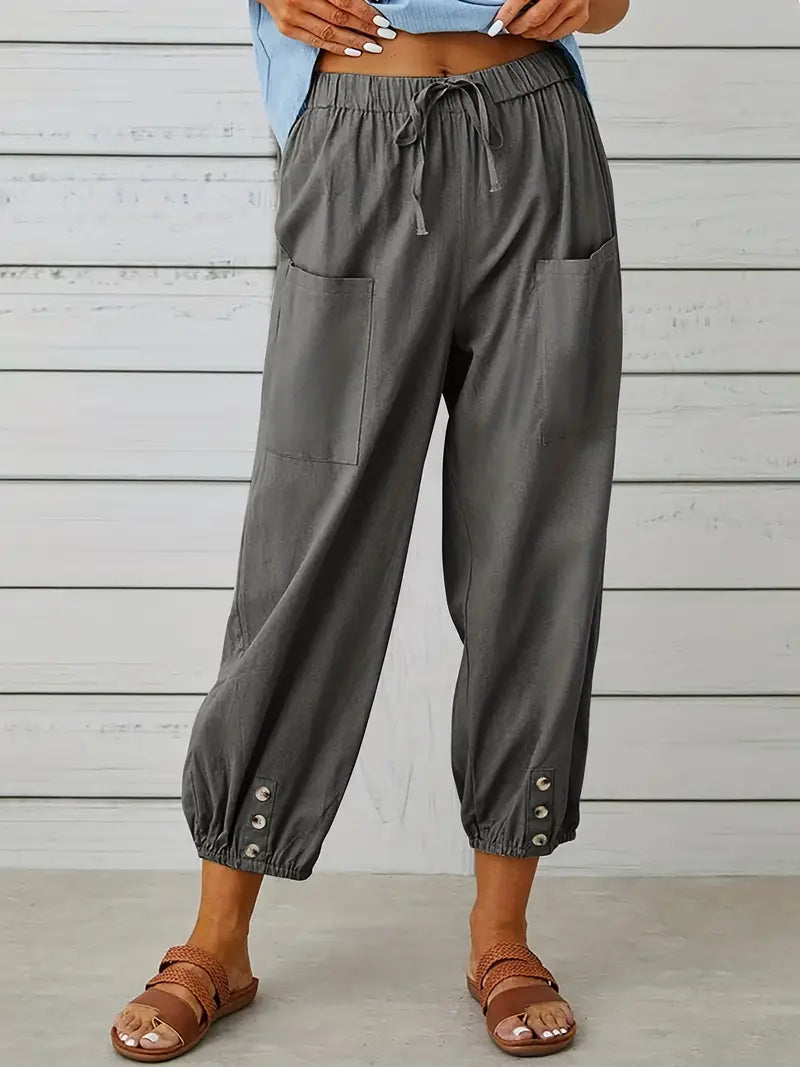 Rela Women's Shorts | Comfortable Drawstring Design 7