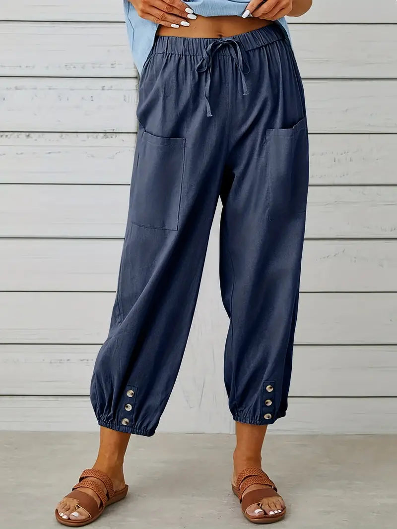 Rela Women's Shorts | Comfortable Drawstring Design 8