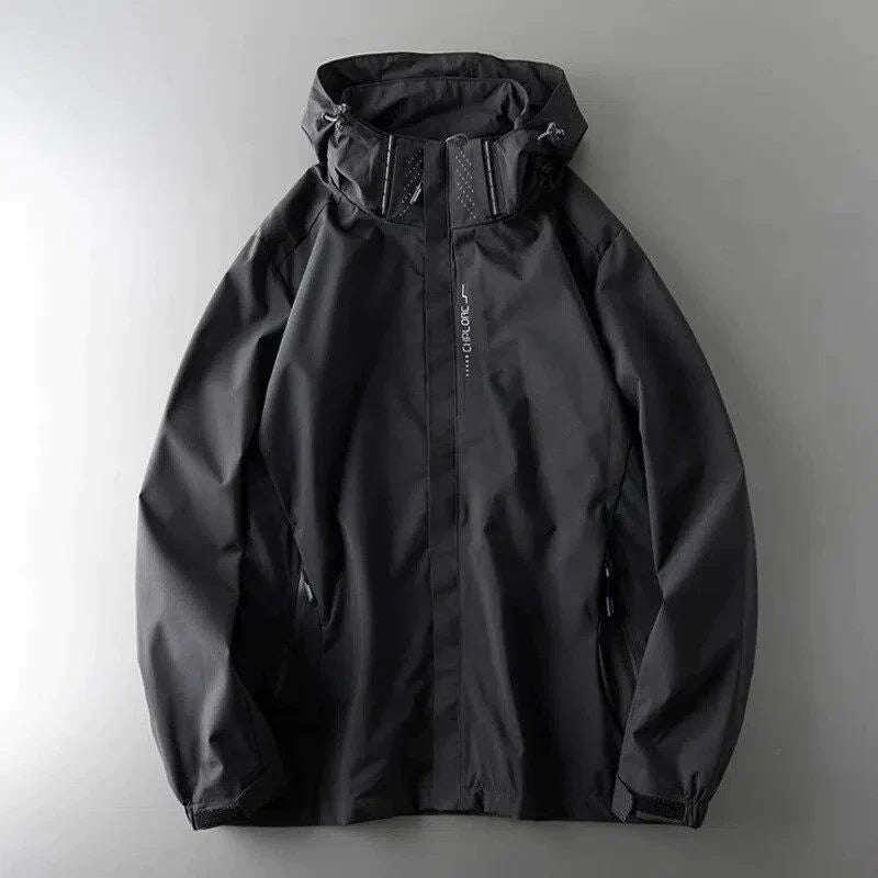 Rex Men's Windbreaker Jacket | Rainproof, Modern Design 0