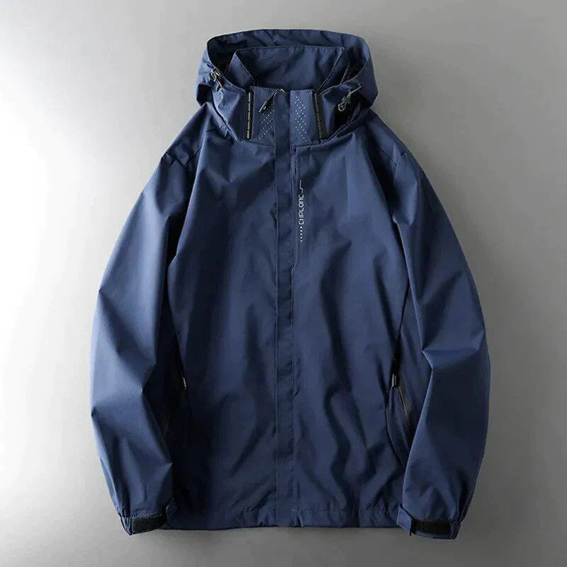 Rex Men's Windbreaker Jacket | Rainproof, Modern Design 1