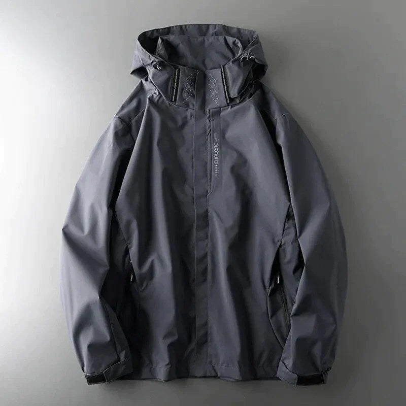 Rex Men's Windbreaker Jacket | Rainproof, Modern Design 3