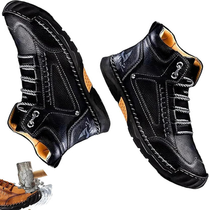 Rexon Men's Orthopedic Boots | Waterproof, Arch Support, Non-Slip Sole 0
